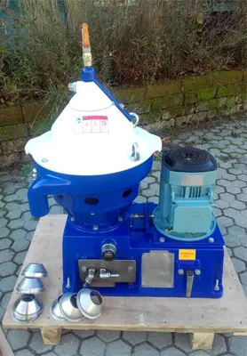 Alfa-Laval MMPX 404 SGP-11 oil purifier, 316SS.