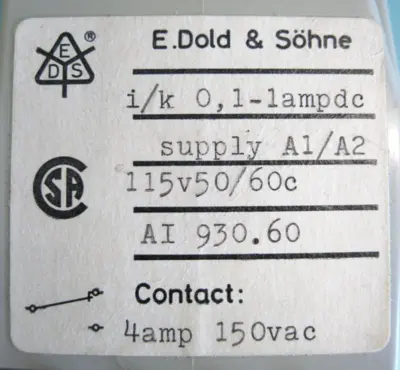 USED E. Dold & Söhne AI930.60