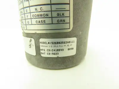 Dynapar 526B02562A0111 Yaskawa Rotary Incremental Encoder 1/4" Shaft