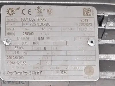 USED 2019 NORD SK 63L/4CUSTF