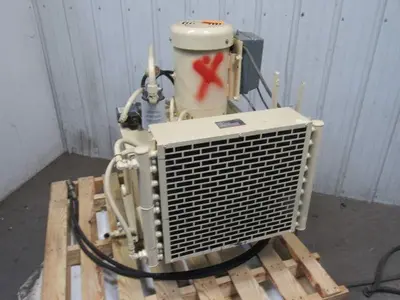 Continental V8-100T-25V-V1 25 Gallon 10Hp 208-230/460V Hydraulic Unit
