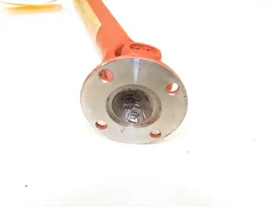Elbe Double Universal Slip Joint Drive Shaft Length=862mm Flange=57mm Shaft=28mm
