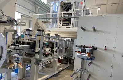 JOA TRADITIONAL BABY DIAPER LINE COMPLETE DRIVE UPGRADE AND REBUILD WITH ABB COMPONENTS IN 2024