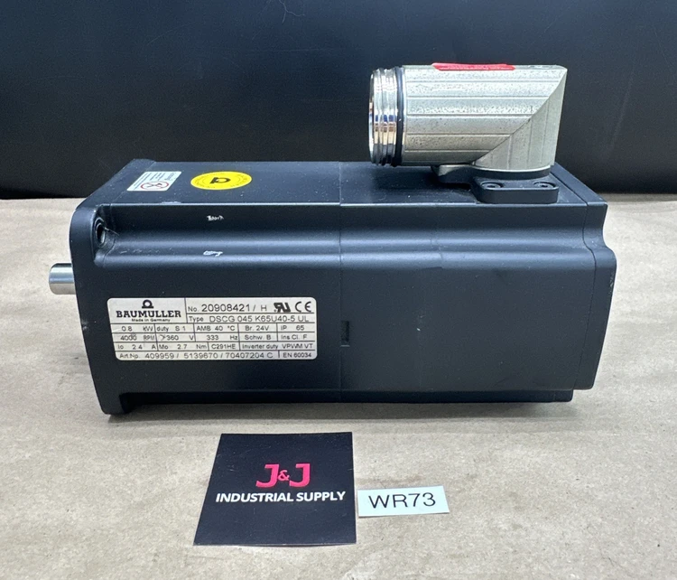 Used BAUMULLER 409959/5139670/70407204 C Servo Motors Indiana US | J&J Industrial Supply #1123228