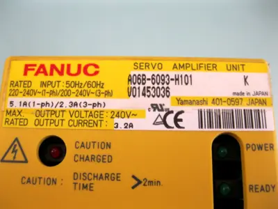 USED FANUC A06B-6093-H101 K