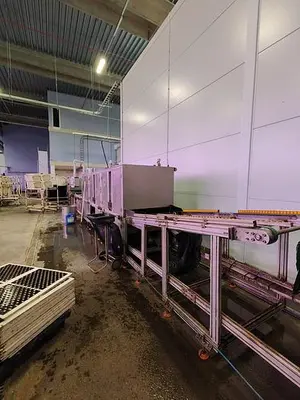 USED 2021 YESHEALTH SEEDER +  HARVESTER + CLEANING AND DRYING LINE