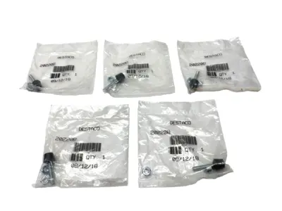 New | in-Stock DESTACO Black Flat-Tip Bonded Neoprene Spindle for Toggle Clamp LOT OF 5 Clamps Michigan US | Maverick Industrial Sales #1398420