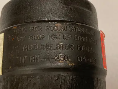 USED ACCUMULATORS INC. N AM-6-250