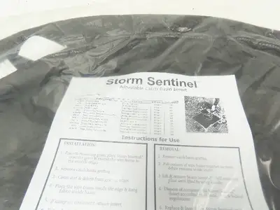 Enpac 4340-EN Storm Sentinel Catch Basin Insert Black 500 GPM Lot of 3