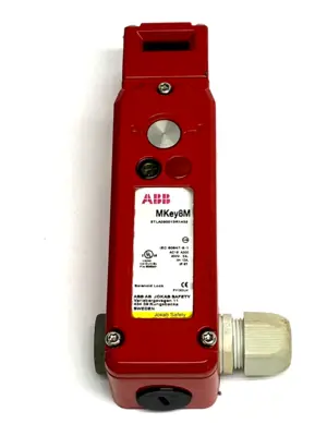 Used ABB MKey8M Jokab Solenoid Lock Safety Switch Switch Parts Michigan US | Maverick Industrial Sales #1400788