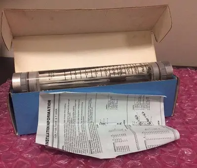 BLUE WHITE 5-40750LN-12 Flowmeter