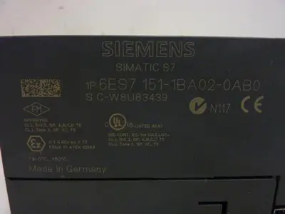 USED SIEMENS 6ES7 151-1BA02-0AB0