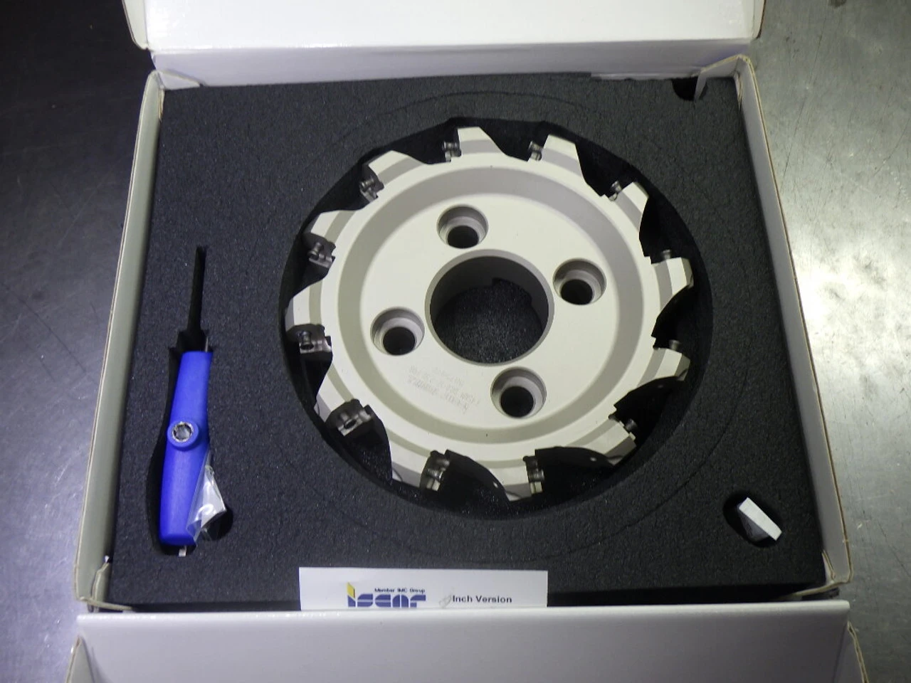 Iscar 8" Indexable Facemill 2.5" Arbor F45NM D8.0-12-2.50-R08 (LOC425)