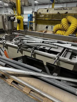 4.5″ PTI Vented -32:1 Extrusion Pelletizing Line –  New 2022