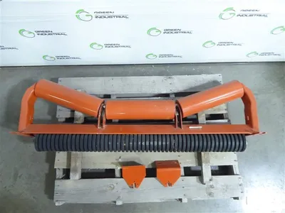 Superior Industries D5-20E-48 Orange Idler Flat Conveyor Roller 48" Surplus