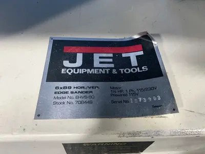 Used JET EHVS80 Edge Sanders Ohio US | HGR 24 #1505796