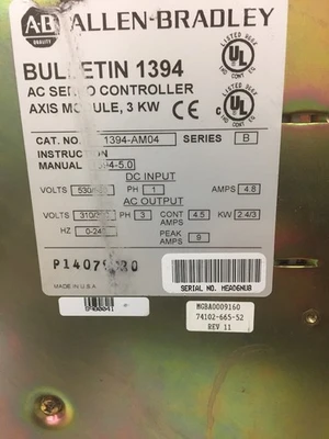 USED Allen Bradley 1394-AM04