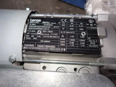 USED LENZE G50AB045MVBR2C00