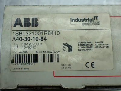 New | in-Stock ABB 1SBL321001R8410 PLC Contactors | HGR 24 #753487