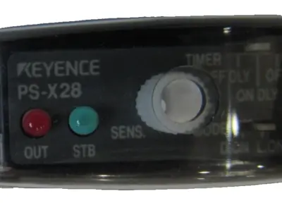 USED KEYENCE PS-X28 PHOTOELECTRIC SENSOR PSX28