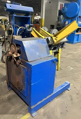 8,000 lbs. x 24" Wide Custom Motorized Uncoiler