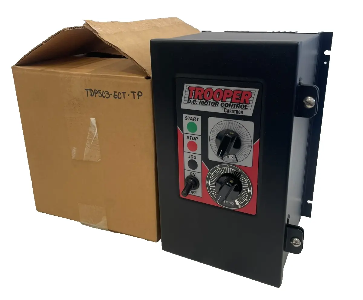 NEW CAROTRON TDP503-E0T-TP MOTOR CONTROL TDP503E0TTP