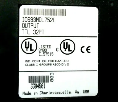 USED FANUC IC693MDL752 OUTPUT MODULE