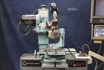 USED 2000 Deckel ISOG S11 SPEED, MICROSCOPE WITH VIDEO SYSTEM