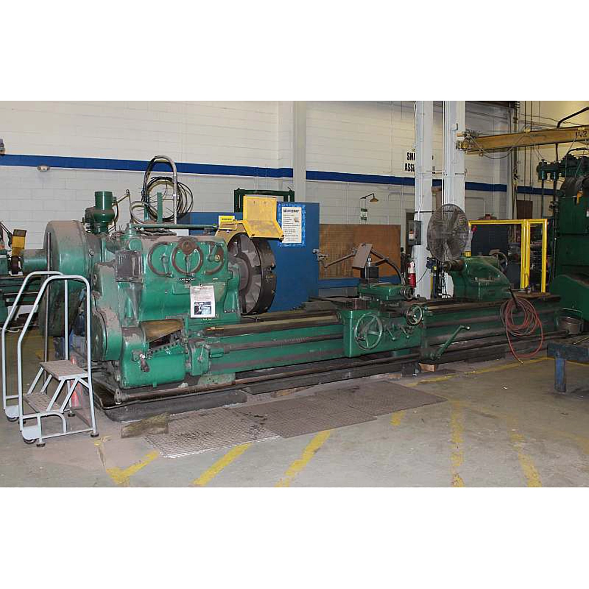 34″ x 144″ Used American Super Heavy Duty Engine Lathe
