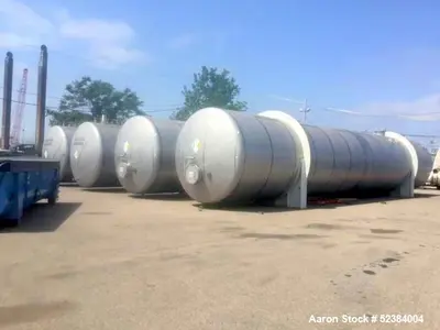 316L Stainless Steel 55,500 Gallon Pressure Tank