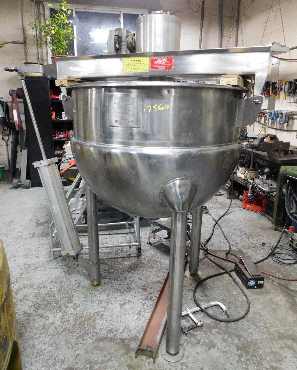 USED HAMILTON KETTLE SA 150 GALLON