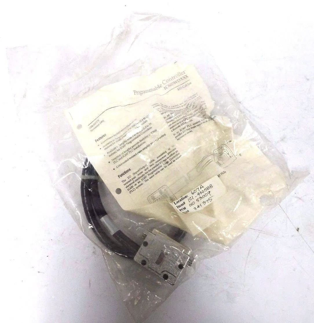 NEW GE FANUC IC600WDXXX EXPANSION RACK I/O CABLE