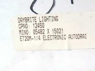 NEW GRANZOW ET20M-1/4 ELECTRONIC DRAIN VALVE ET20M14