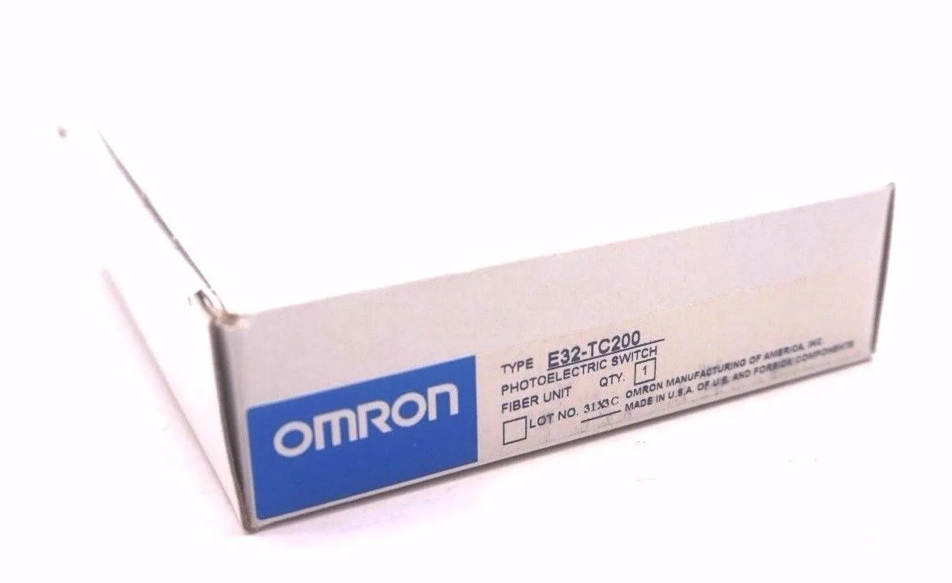 NEW OMRON E32-TC2000 PHOTOELECTRIC SWITCH E32TC2000