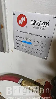 USED 2003 MASTERWOOD MODEL WINNER 3.2 USED CNC MACHINE.