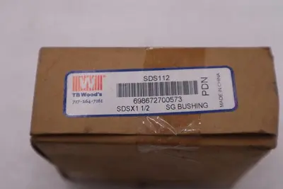 LOT OF 2 NEW TB Woods Split Taper Bushing SDS112 STOCK H940A