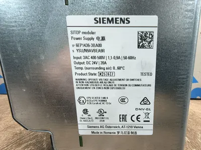 SIEMENS 6EP1436-3BA00 PLC Power Supplies | ESS Industrial Equipment Sales (4)