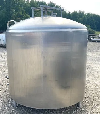 . 1000 Gallon Sanitary Stainless Steel Tank TANKS / KETTLES | EcReCon Inc (4)