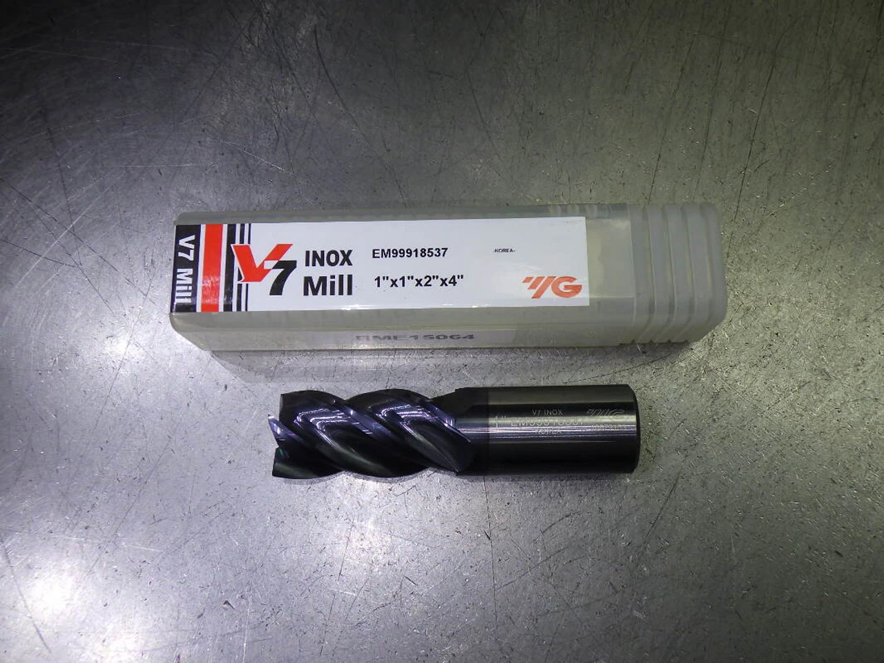 YG-1 V7 INOX 1" 4 Flute Carbide SQ Endmill 1" Shank EM99918537 (LOC2085B)