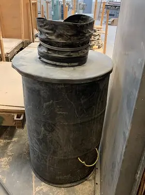 USED STERNVENT DGH305, 5 HP BAG-TYPE DUST-COLLECTOR