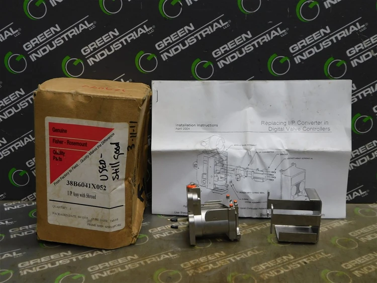 Used FISHER CONTROLS 38B6041X052 Electrical Controls Wisconsin US | Green Industrial #870476