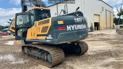 Used 2023 HYUNDAI HX160AL Crawler Excavators North Carolina US | National Equipment Dealers #1422292