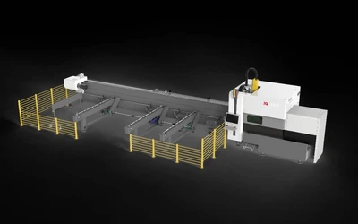 JQ LASER 2-CHUCK Tube Profile Laser | FERRIC Machinery, Inc. (4)