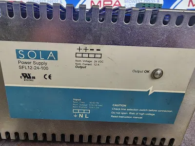 Used SOLA SFL12-24-100 Power Supplies Michigan US | Midwest Press and Automation #1232316