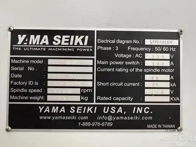 USED 2016 YAMA SEIKI GLS-2000LYS