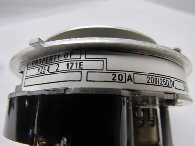 Sangamo S254 2 171E 3 Pin 24 hour Time Switch Analog /Mechanical 200/250V 50Hz