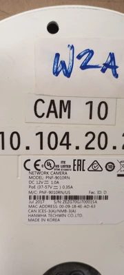USED Wisenet PNF-9010RN