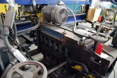 2″ OD x 144″ Max. BUCKEYE/LOOPCO Brush Deburring Machine