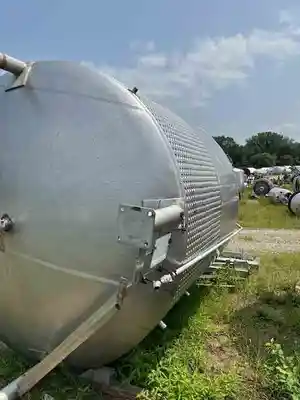3500 gal stainless steel mix tank