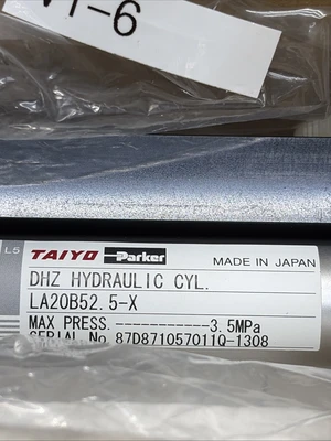 New | in-Stock TAIYO LA20B52.5-X Cylinders Indiana US | J&J Industrial Supply #1260421